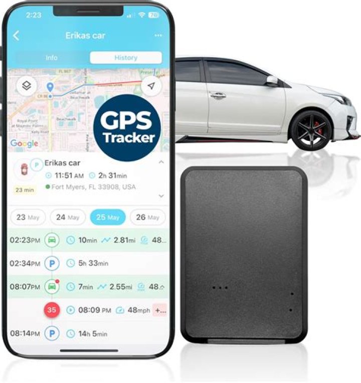Can you put a tracker on a car?