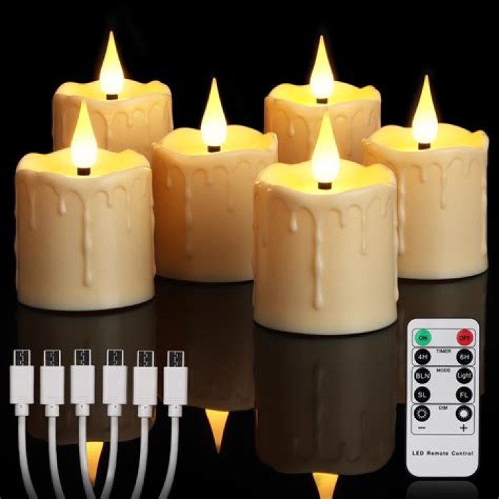 Can you use flameless candles outdoor?