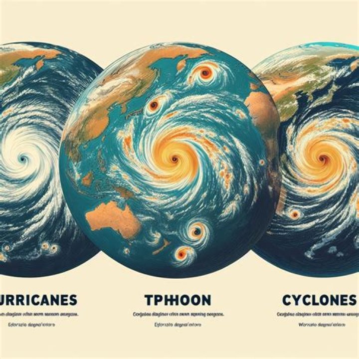 Do hurricanes and typhoons spin differently?