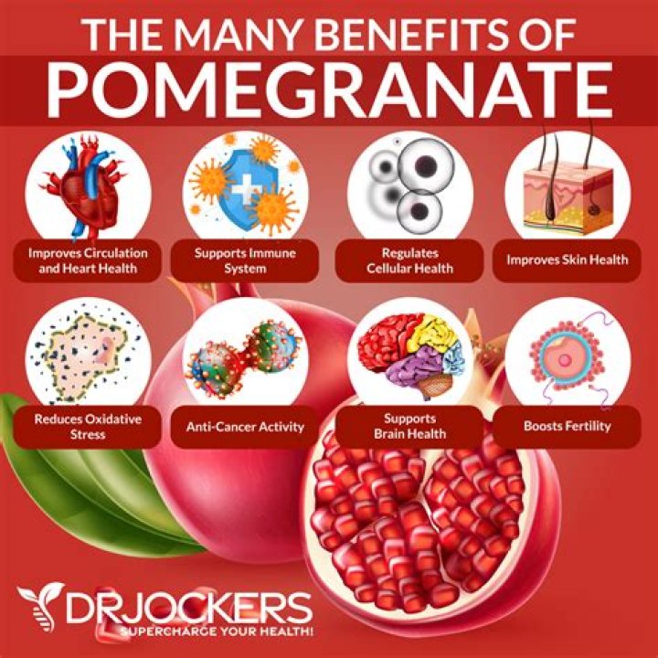 Do pomegranates have vitamin C and fiber?