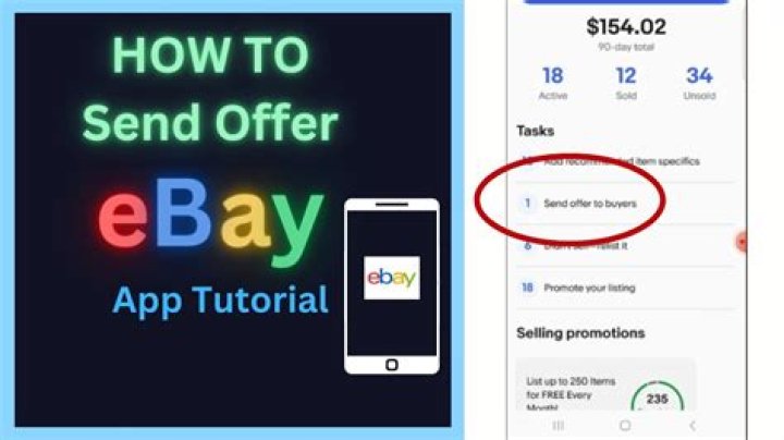 How do I cancel a best offer on eBay?