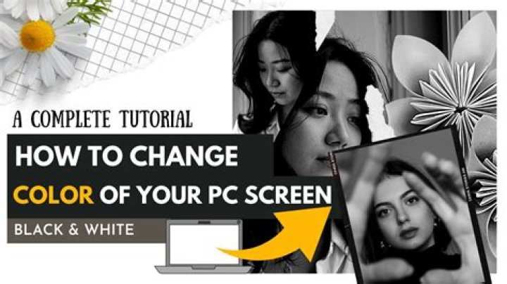 How do I change my Android phone from black and white to color?