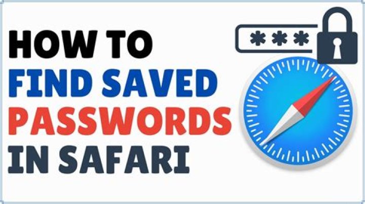 How do I find my old Safari passwords?