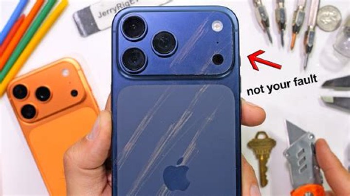 How do I get scratches off the back of my iPhone 6?
