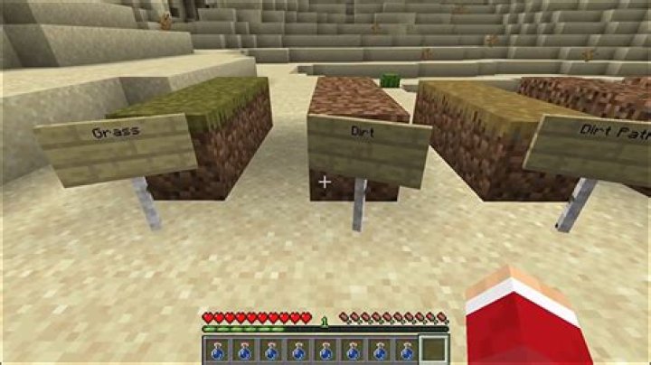 How do you craft dirt?