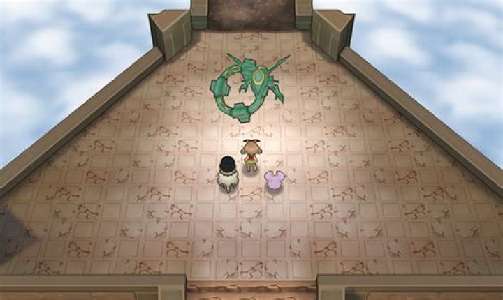 How do you get to the Sky Pillar in Pokemon Sapphire?