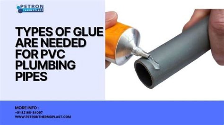 How do you glue PVC pipe to wet?