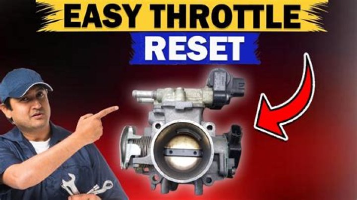 How do you reset BMW throttle?