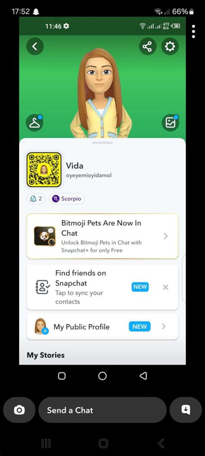 How do you send fake pics on Snapchat?