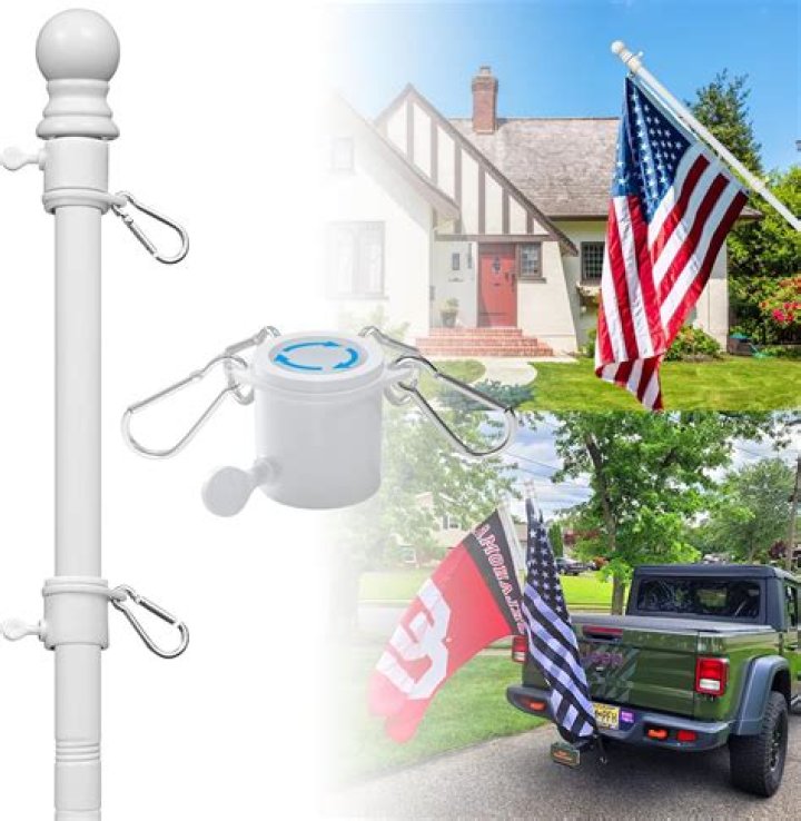 How do you use a flagpole?