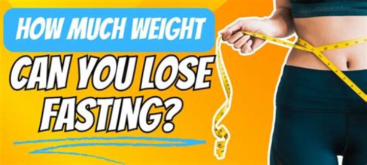 How much fat do you lose fasting?