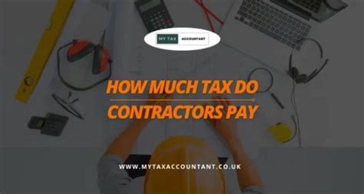 How much GST Do contractors pay?