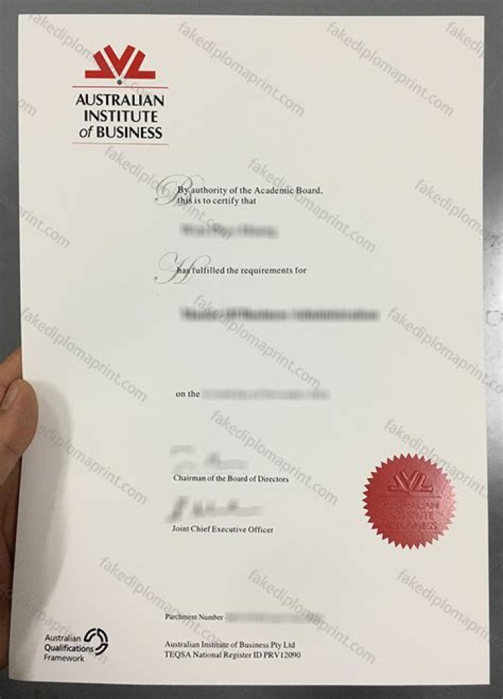 Is the Australian Institute of Business Recognised?
