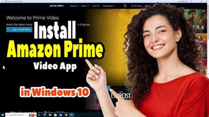 Is there an Amazon video app for Windows 10?