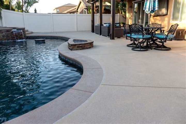 What do you put around pool equipment?