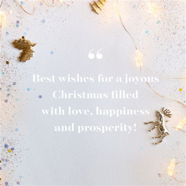 What do you write in a blank Christmas card?