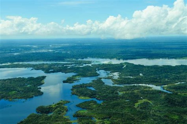 What does the Amazon River provide?