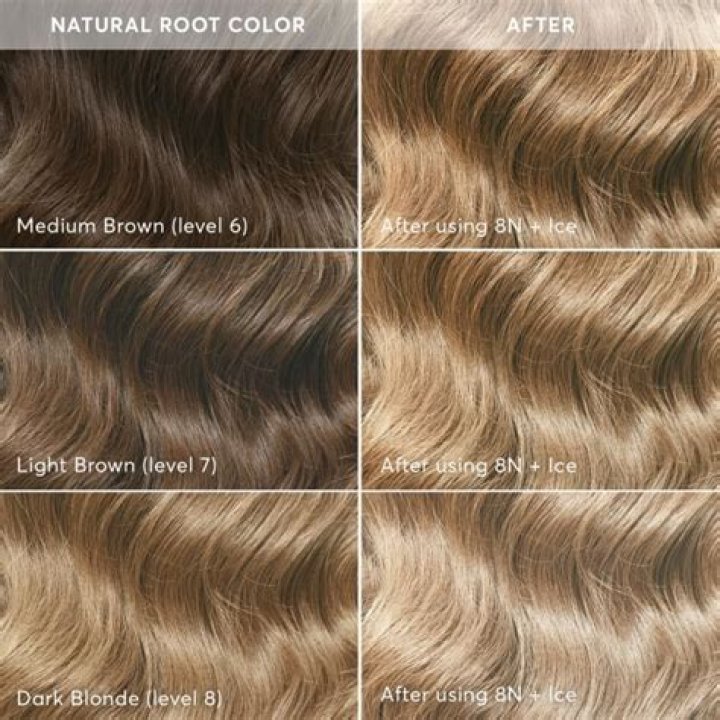 What hair color is 8n?