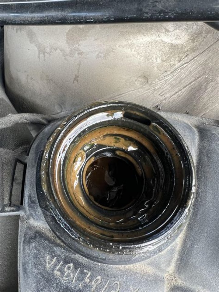 What happens if radiator coolant is low?