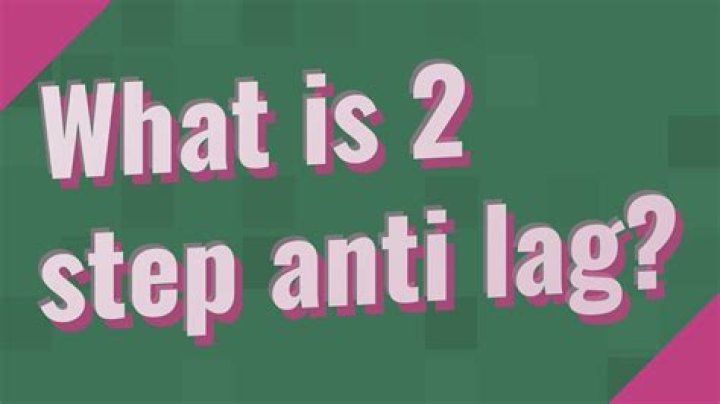 What is 2 step anti lag?