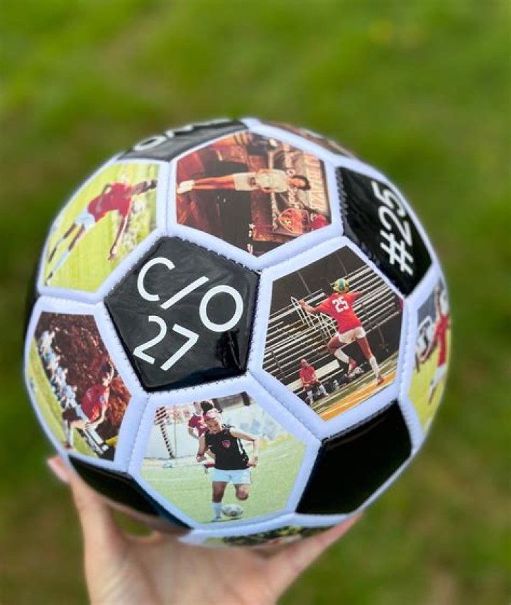 What is a soccer ball made of today?