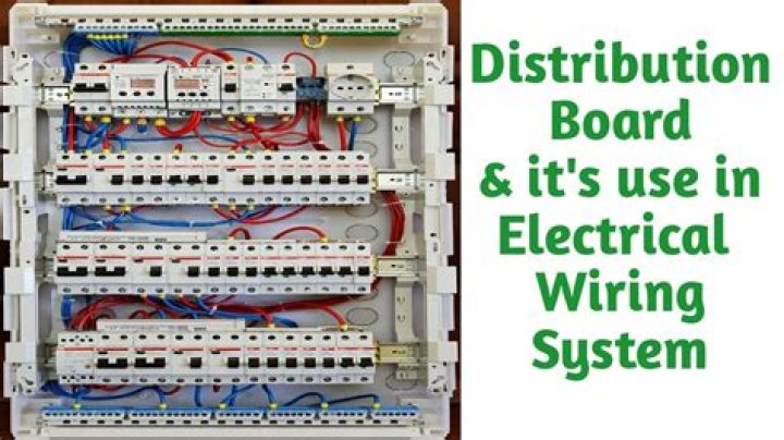 What is an electrical distribution board?