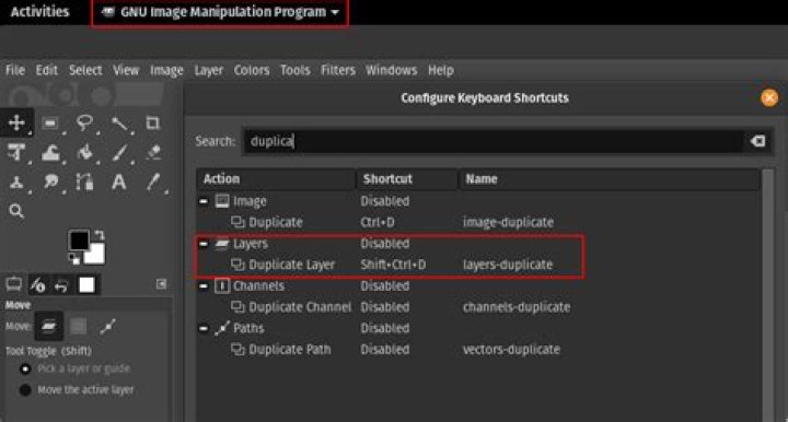 What is Ctrl +J in Photoshop?