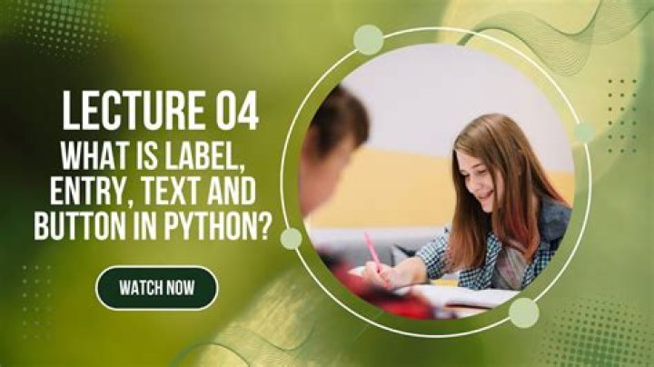 What is event in tkinter?