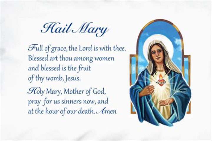 What religions say the Hail Mary?