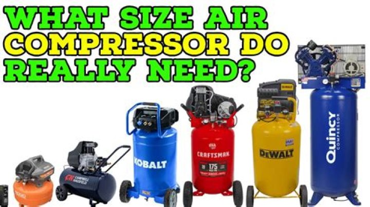 What size air compressor do I need to run a sandblaster?