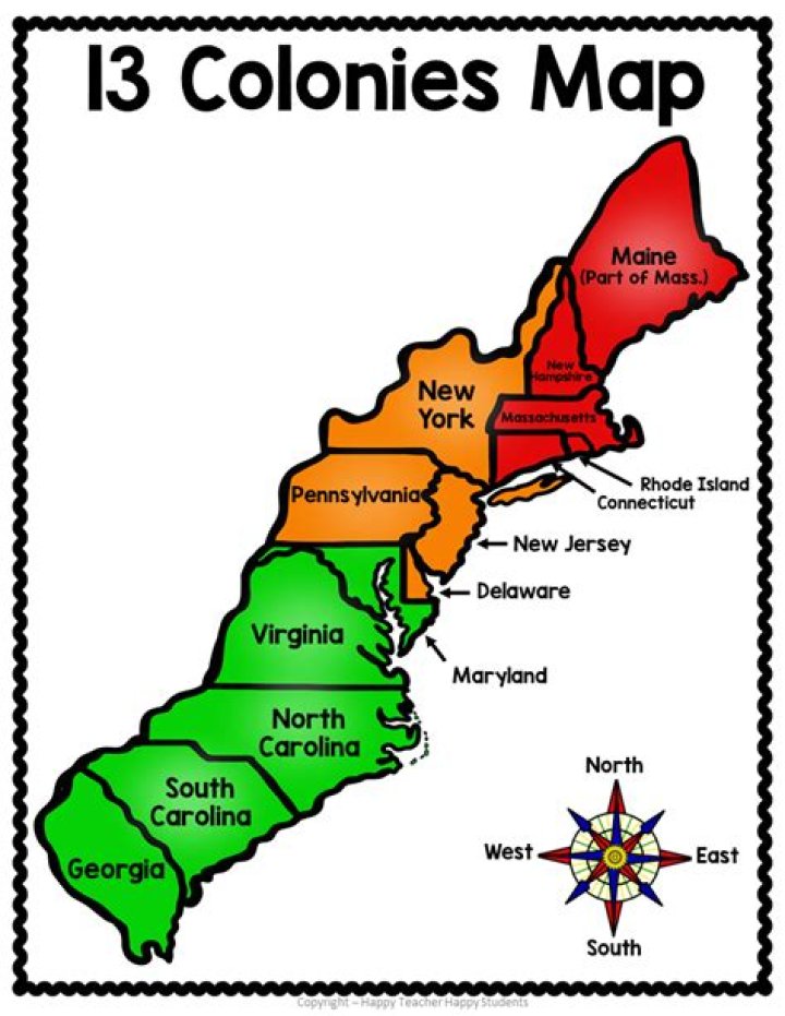 What was New Jersey known for in the 13 colonies?