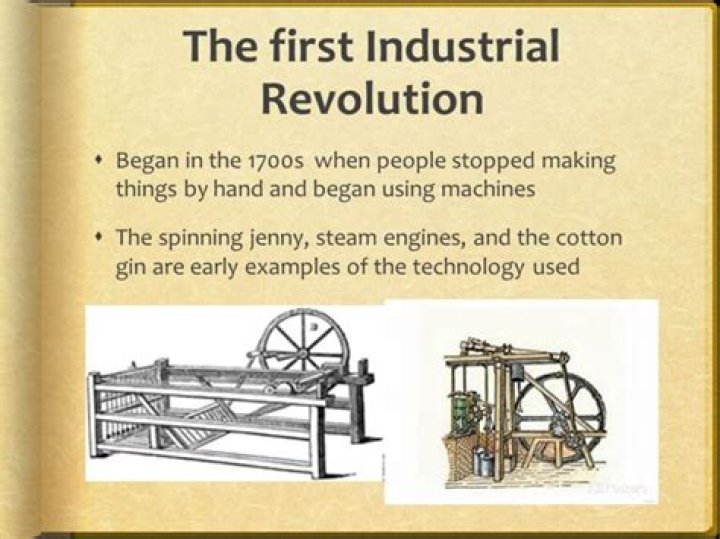 What was one of the first industries affected by the industrial revolution?
