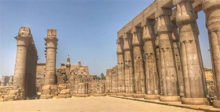 What was the Luxor temple built for?