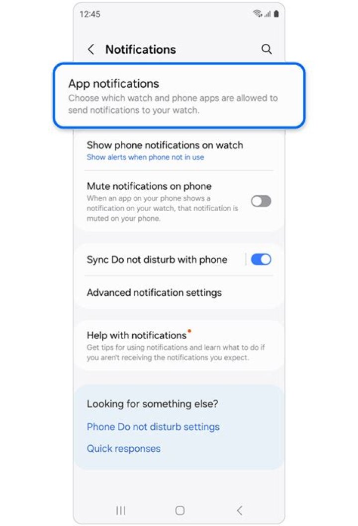 Where are notifications on Samsung Galaxy s5?