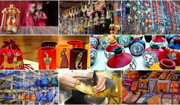 Which Indian handicraft is most in demand in international market?