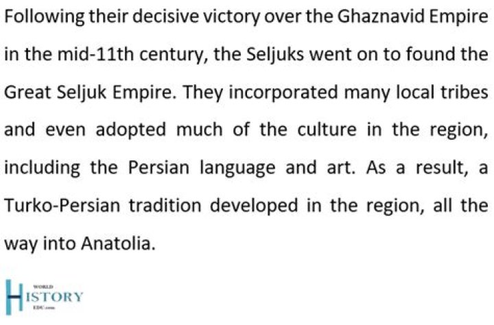 Who defeated the Seljuks? | ContextResponse.com