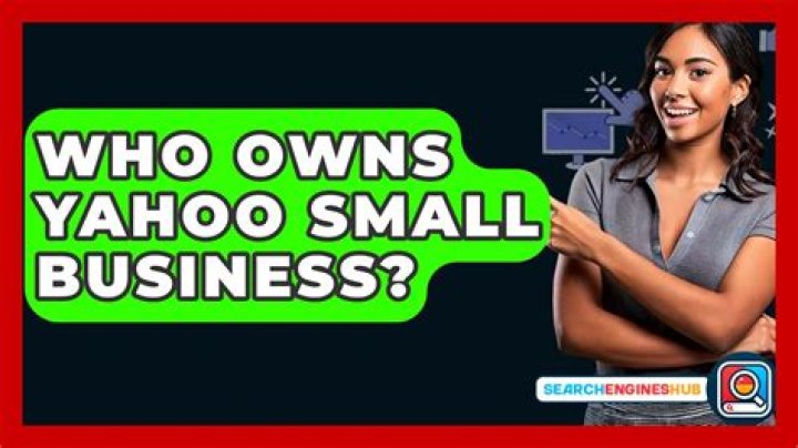 Who owns Yahoo Small Business?
